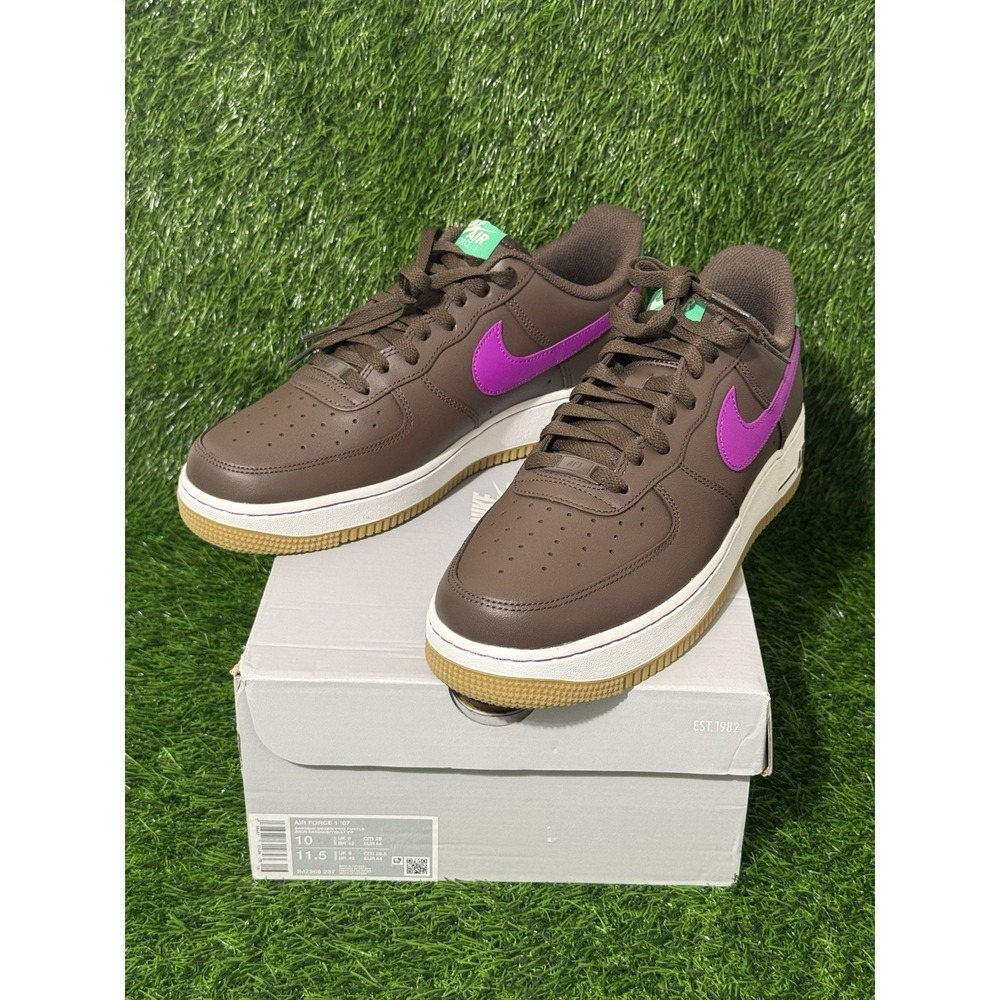 Nike Air Force 1 Low Baroque Vivid Purple Men's Size 10 New